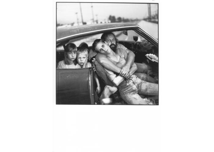 Die Familie Damm in ihrem Auto, Los Angeles 1987 © Mary Ellen Mark, NY
