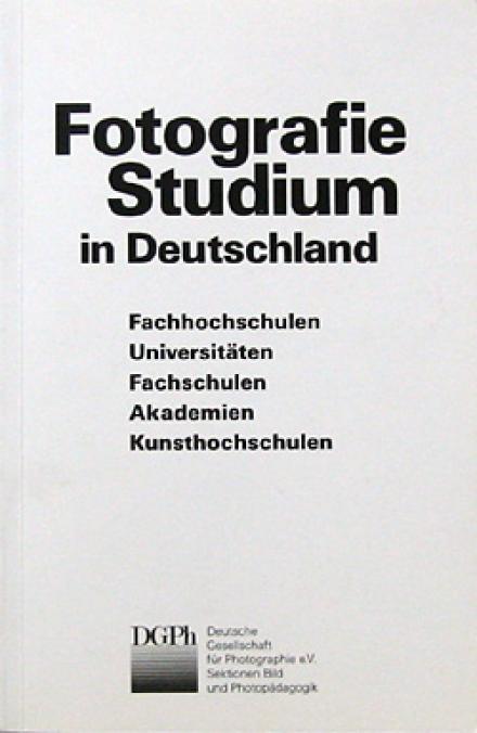 Fotografie Studium in Deutschland Cover