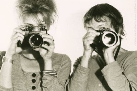 Lore Bermbach: Sonja Rothweiler und Lore Bermbach, vor 2001 © Theatermuseum Düsseldorf