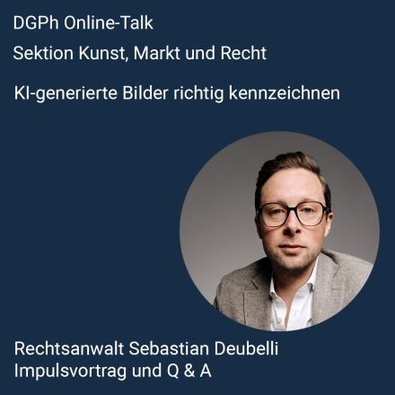Online Talk mit Sebastian Deubelli, KI-generierte Bilder richtig kennzeichnen, 2026