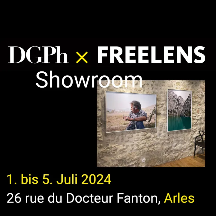  DGPh x FREELENS Showroom in Arles 2024