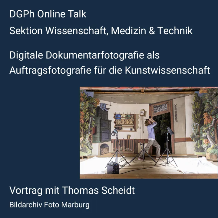 Sektion Wissenschaft, Medizin und Technik: Online-Vortrag mit Thomas Scheidt (Bildarchiv Foto Marburg) 