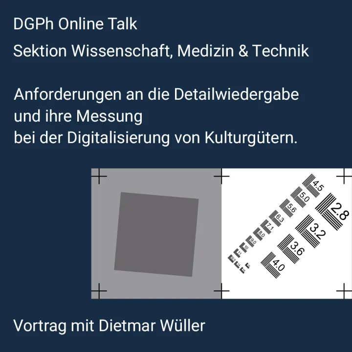Sektion Wissenschaft, Medizin und Technik: Online-Vortrag mit Dietmar Wüller