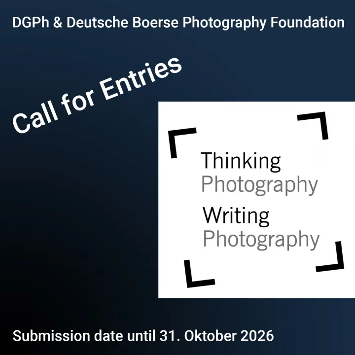 Call for Entries. Thinking und Writing Photgraphy 2026