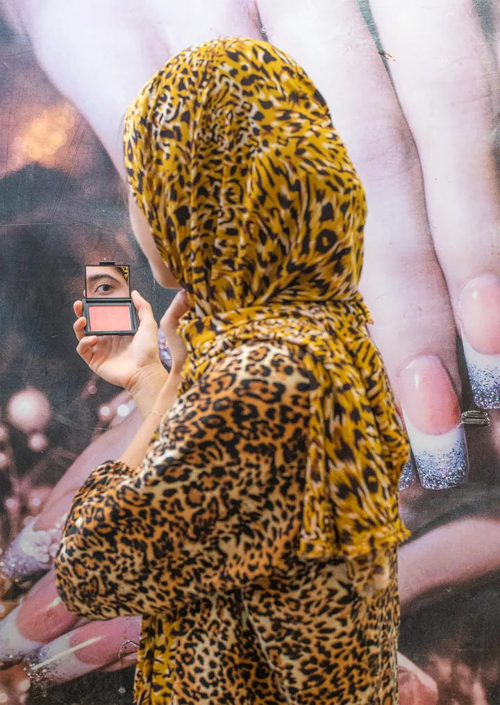 Woman in Leopard Print, 2020 © Farah Al Qasimi Woman in Leopard Print, 2020 © Farah Al Qasimi