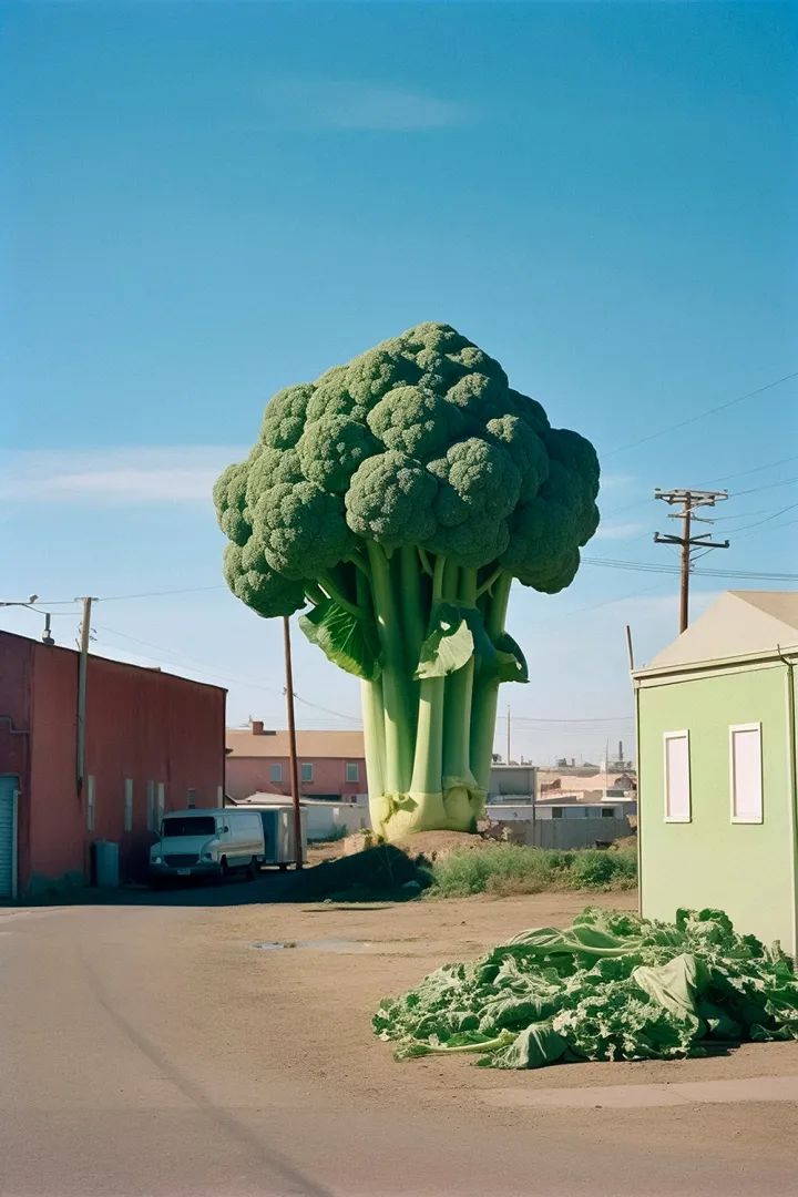 © Bruce Eesly, "Broccoli farm near Limburg", 1962