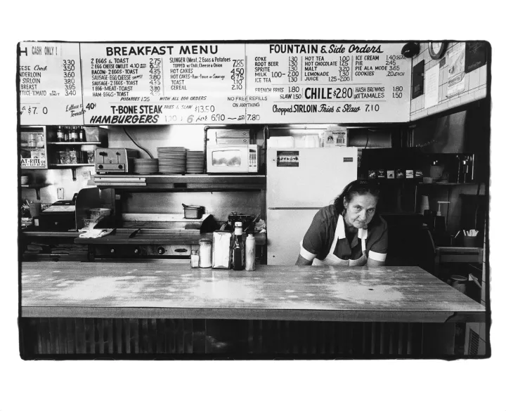 Highway  61 – Diner © Jessica Lange