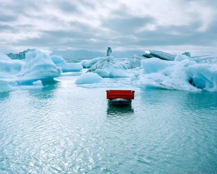 © Horst Wackerbarth, Lagune des Gletschers Vatnajökull, Island 2003 (Europa Serie)