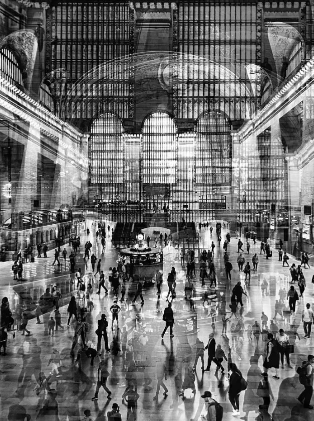 © Barbara Wolff, Grand Central Station, 2023, Aus der Serie "New York, Sidewalk Closed"