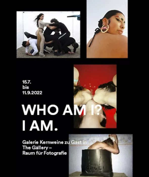 Poster »WHO AM I? I AM«, 2022, Staatsgalerie Stuttgart © Staatsgalerie Stuttgart