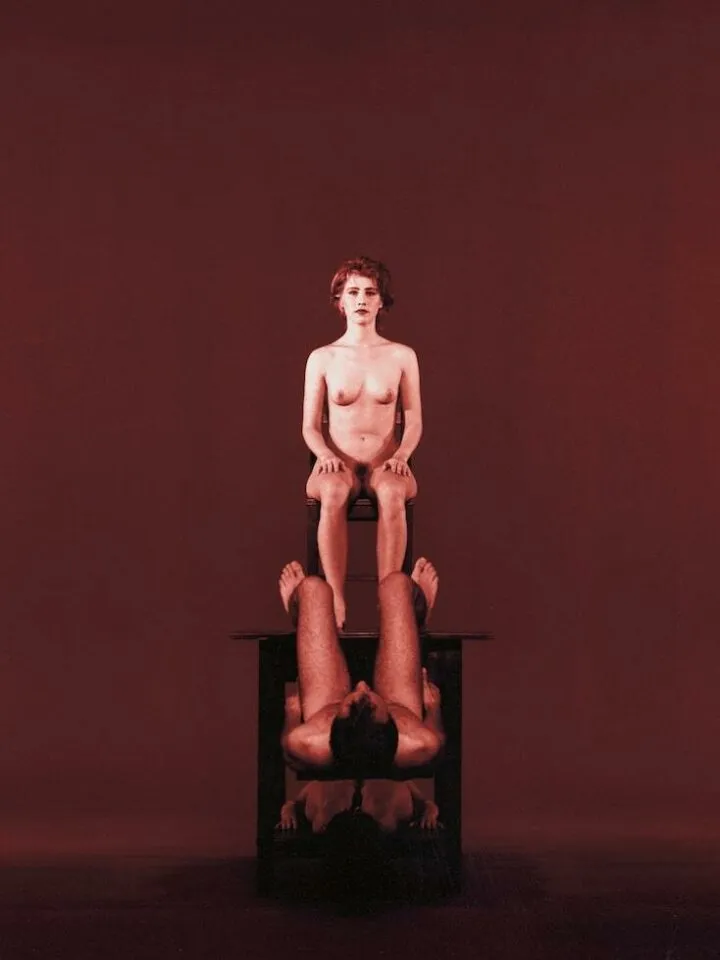 Jürgen Klauke, Wahrnehmungsakrobatik, 1996/1999, 240 x 180 cm Jürgen Klauke, Wahrnehmungsakrobatik, 1996/1999, 240 x 180 cm