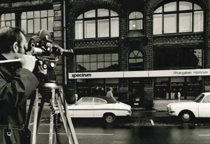 Peter Gauditz, spectrum Photogalerie Hannover, Straßenansicht, 1972, © Peter Gauditz