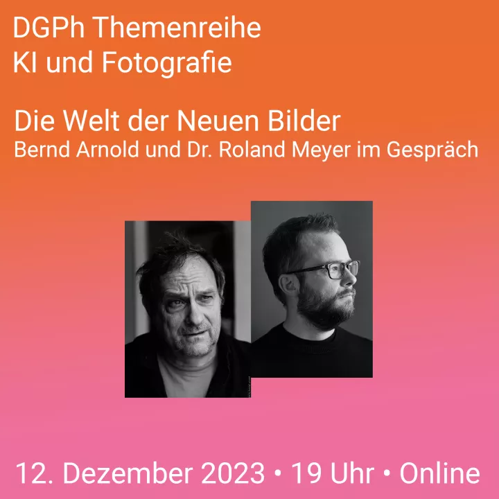 „Die Welt der Neuen Bilder“ - Bernd Arnold und Dr. Roland Meyer im Gespräch.