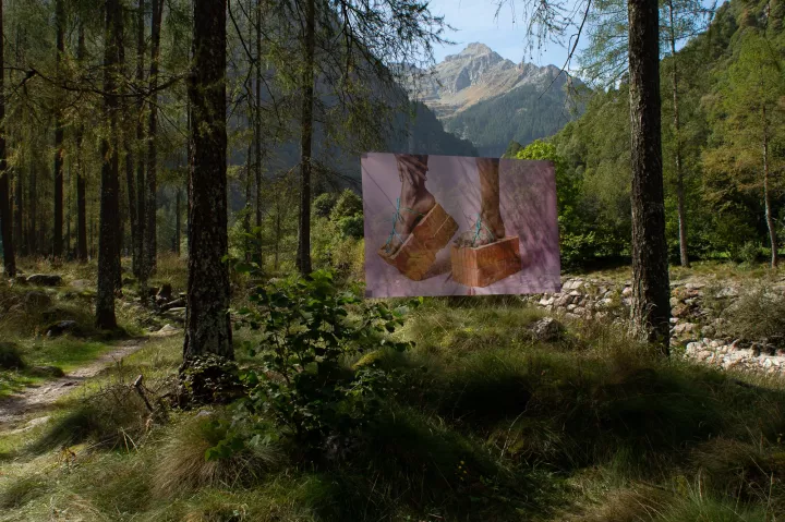 Photograph taken at the Verzasca Foto Festival, Outdoor Exhibition