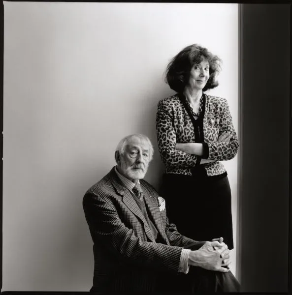 Renate und Prof. L. Fritz Gruber 1998 © Michael Dannenmann 