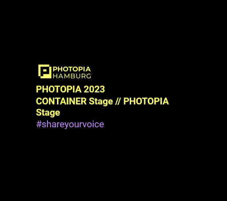 Photopia Hamburg. Container Stage. #shareyourvoice