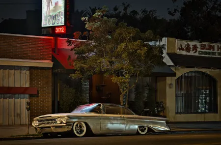 Sleeping Car: Los Feliz Blvd, 2012 © Gerd Ludwig