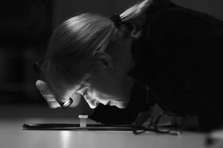 Simone Klein bei der Arbeit © Alwin Maigler