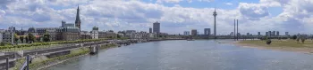 Düsseldorf Panorama von Michael Gaida