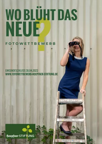 Fotowettbewerb: Hoepfner Stiftung Karlsruhe „Wo blüht das Neue?“