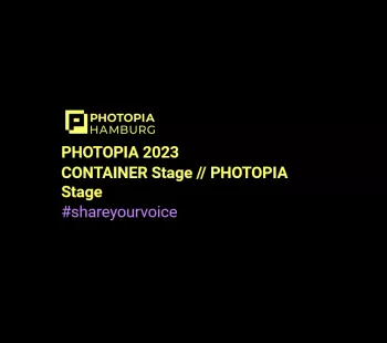 Photopia Hamburg. Container Stage. #shareyourvoice
