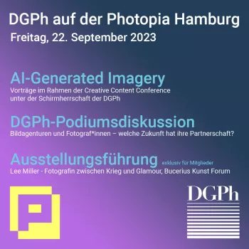 DGPh auf der Photopia Hamburg | 22. September 2023