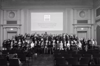 DGPh Mitgliederversammlung am 28.20.2023 im Wihelm-von-Humboldt-Saal, Staatsbibliothek zu Berlin © Barbara Wolff