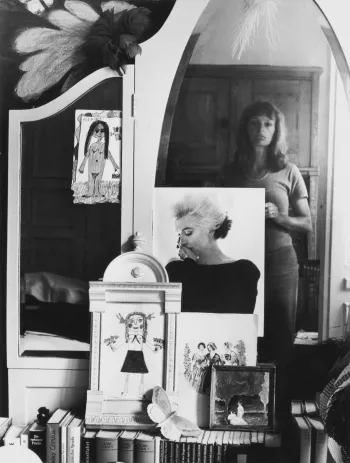 Helga Paris Selbst im Spiegel, 1971 