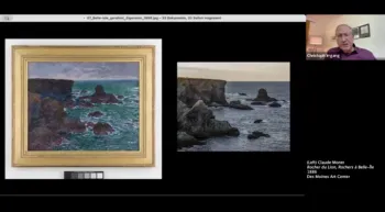 Photographing "Monet: Places" mit Christoph Irrgang (DGPh). Ein Webinar des Wildenstein Plattner Institute