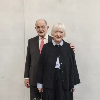Ann und Jürgen Wilde, München 2017 (Foto: Margarita Platis, Bayerische Staatsgemäldesammlungen, München)