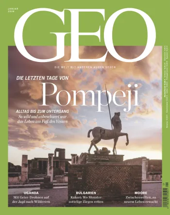 Cover, Die letzten Tage von Pomeji, Geo, Hans Georg Esch, 2026