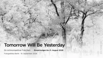 Tomorrow Will be Yesterday - Open Call zum 75-jährigen Jubiläum der DGPh
