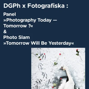 DGPh x Fotografiska: Panel »Photography Today — Tomorrow?« & Photo Slam »Tomorrow Will Be Yesterday« Foto (Ausschnitt): Valerie Schmidt 