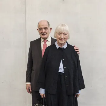 Ann und Jürgen Wilde, München 2017 (Foto: Margarita Platis, Bayerische Staatsgemäldesammlungen, München)