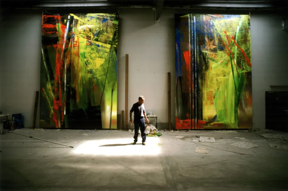 Gerhard Richter, 1986 © Archiv Timm Rautert, Museum Folkwang, Essen