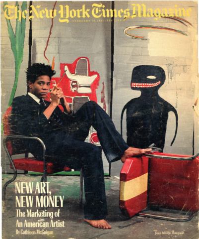 „New Art New Money“ (Basquiat) by Lizzie Himmel, The New York Times Magazine, 1985