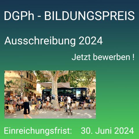 DGPh-Bildungspreis 2024. Foto: Fotobus Society, Gewinner des DGPh-Bildungspreises 2023, bei den Rencontres de la Photographie in Arles