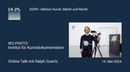 Online Talk Sektion Kunst, Markt und Recht. Ralph Goertz