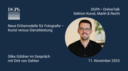 DGPh Online-Talk der SektionKunst, Markt und Recht vom 11. November 2025