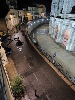Zum Abschied: Regen in Arles