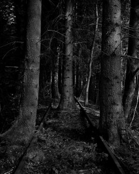 Ute & Werner Mahler “ "Wo die Welt zu Ende war", Tettau-Talbahn, Grenze Thüringen, Bayern, 2012