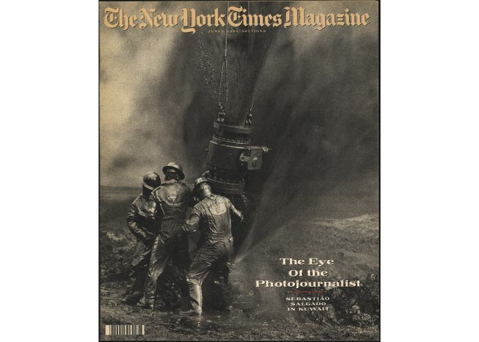 „The Eye of the Photojournalist“ by Sebastiao Salgado, The New York Times Magazine, 1991