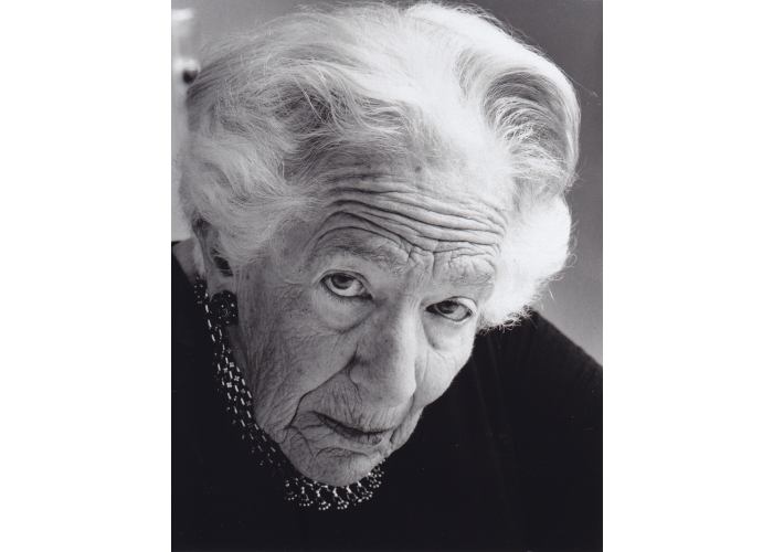© Herline Koelbl: Grete Weil, aus ihrer Serie "Jüdische Portraits", 1989