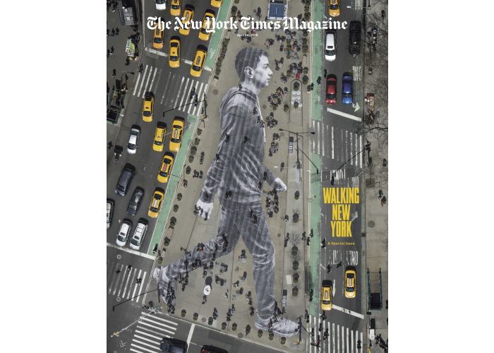 The New York Issue - „Walking New York“ by JR, The New York Times Magazine, 2015