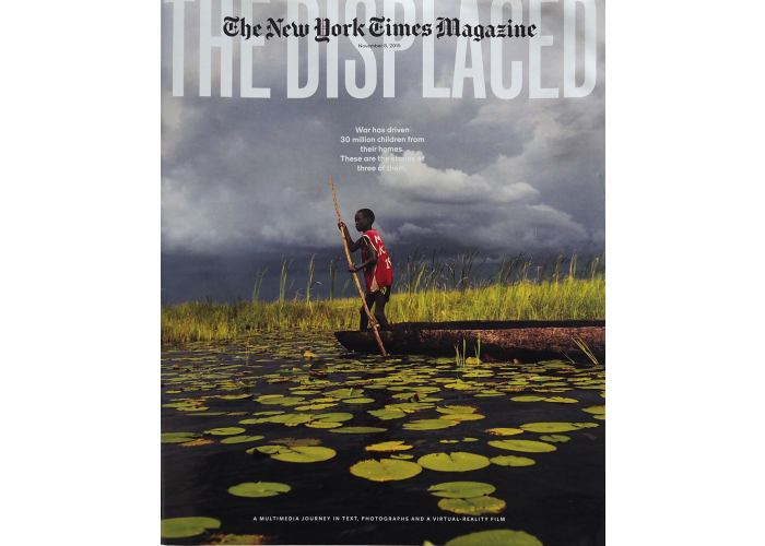 „The Displaced“ by Lynsey Addario, The New York Times Magazine, 2015