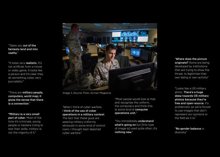 Das „wörtliche“ oder „realistische“ Bild, Bild-Text-Komposit, Bild: Flickr, Airman Magazine. © Esther Gabrielle Kersley