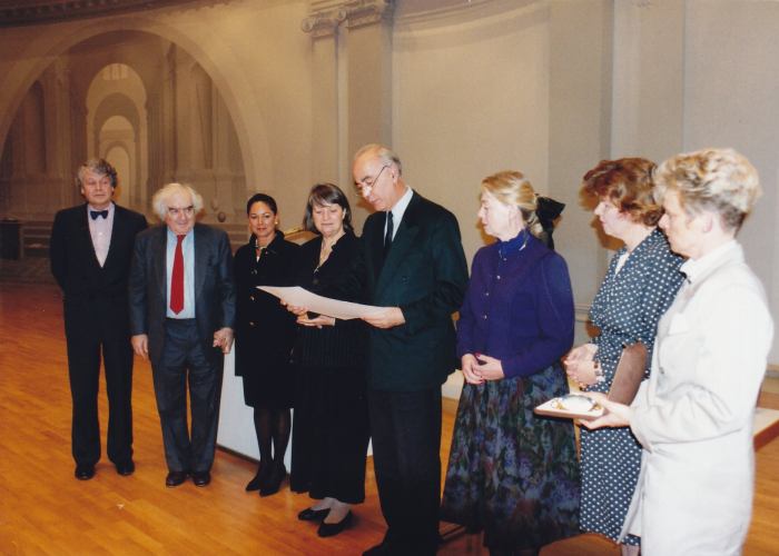 Preisverleihung 1990 in Stuttgart