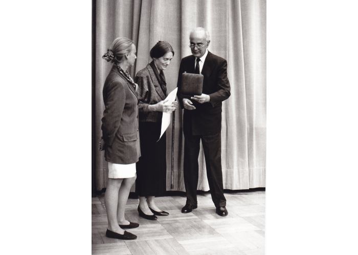 Kulturpreisverleihung 1992 im Dresdner Rathaus, Foto: Hans-Jürgen Funck