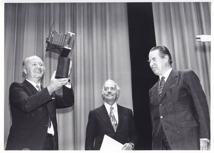 Preisverleihung 1974 anlässlich der Eröffnung der photokina '74