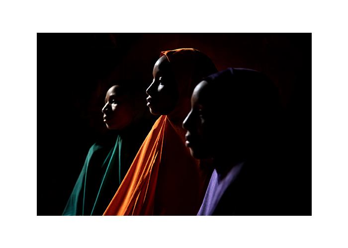 Nigerian Child brides Yagana, Yakaka and Falimata. © Stephanie Sinclair 2016